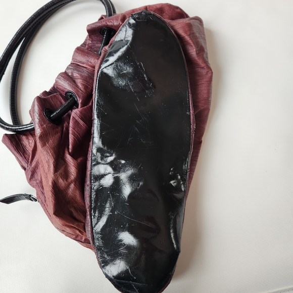 Nordstrom Genuine Leather Burgundy Women's Shoulder Hand Bag Purse - Picture 7 of 7